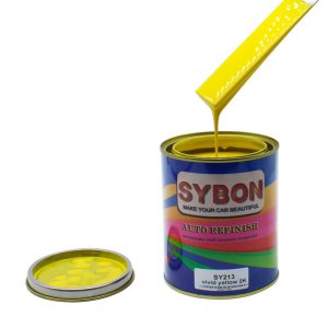 High-gloss-SY213-Vivid-Yellow-car-paint-color-for-automotive-refinishing