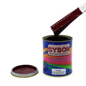 Deep-glossy-SY222-Dark-Purple-Red-2K-automotive-refinishing-paint