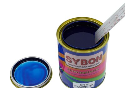 Glossy-SY314-Cyanine-1K-automotive-refinishing-paint