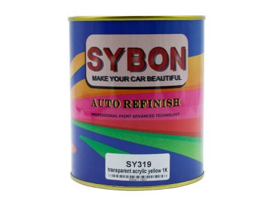 SY319-Transparent-Acrylic-Yellow-1K-colours-car-painting