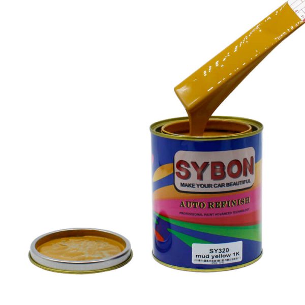 SY320-Mud-Yellow-1K-automotive-base-coat-paint