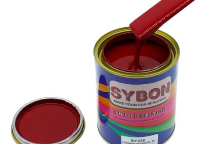 SY330-Transparent-Red-Yellowish-automotive-refinishing-paint