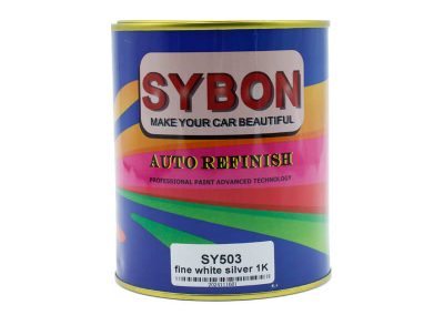 Premium-SY503-Fine-White-Silver-1K-applied-on-car-body