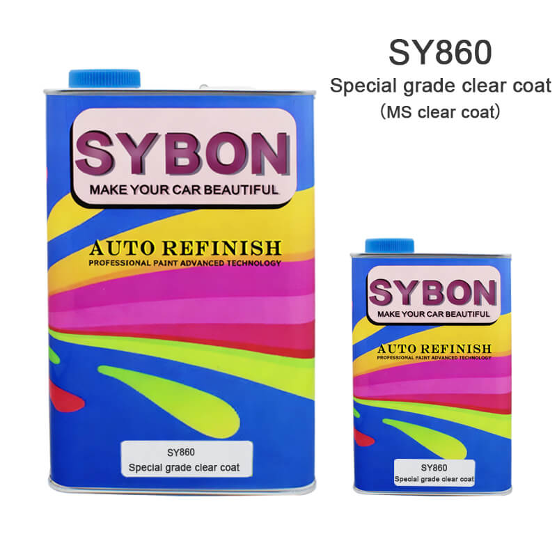 SY860 Special Grade Clear Coat 2K Automotive Clear Coats 1 SY860-Professional-clear-coat-finish