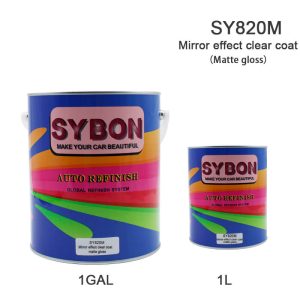 Automotive-2K-clear-coat-with-matte-finish