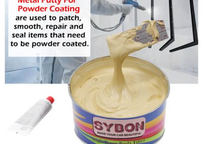 Metal-putty-for-powder-coating-SY017-repairs-dents-and-seams-before-oven-curing