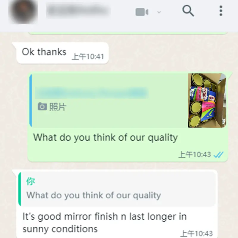 Customer-review-It's-good-mirror-finish-n-last-longer-insunny-conditions
