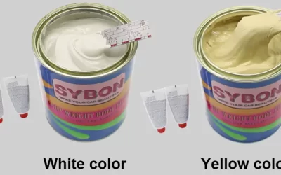 Putty Car Color Guide for Distributors — SYNEW’s High-Performance Yellow & White Putty