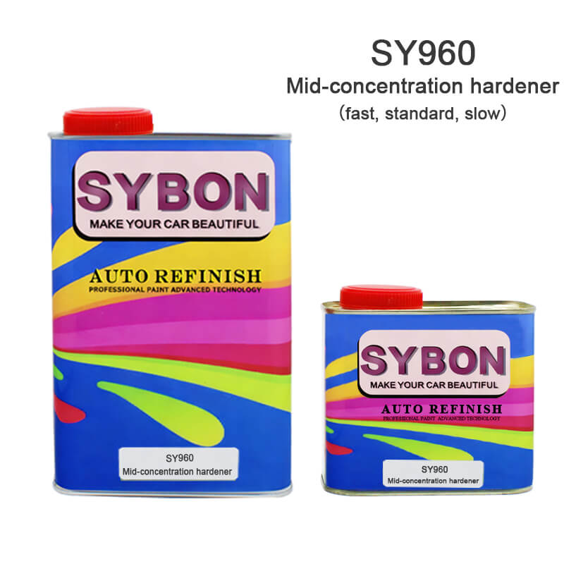 SY960 Mid-concentration Hardener Auto Paint Hardener 1 SY960-Mid-concentration-Hardener-matched-with-2K-pure-color-systems