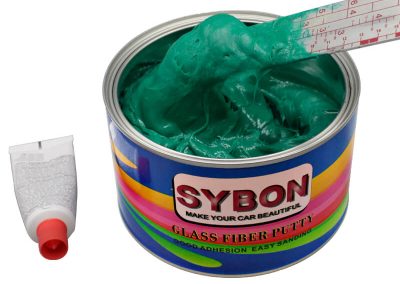 Sanded-finish-after-SY016-fiberglass-body-filler-application-smooth-surface-ready-for-primer