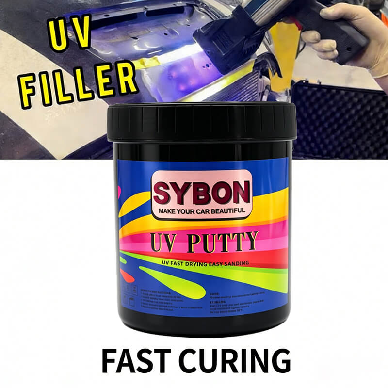 Ultra-Fast-UV-Curing-Putty-Filler-1K-High-Performance-for-Car-Body-Refinishing-&-Repair